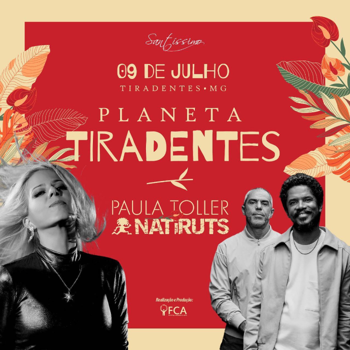 Planeta Tiradentes - Paula Toller e Natiruts (Foto: Divulgação)